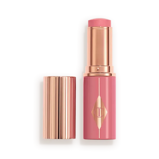 Charlotte Tilbury Unreal Lip + Cheek Glow Blush Stick with Hyaluronic Acid - סומק סטיק שרלוט טילבורי - החנות שמוכרת את מוצרי ספורה בארץ