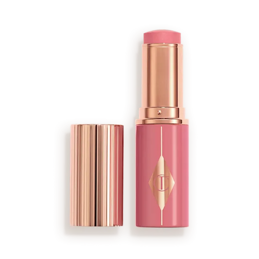 Charlotte Tilbury Unreal Lip + Cheek Glow Blush Stick with Hyaluronic Acid - סומק סטיק שרלוט טילבורי - החנות שמוכרת את מוצרי ספורה בארץ