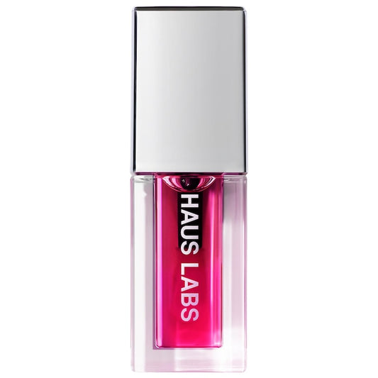 Haus Labs Mini PhD Hybrid Hydrating Tinted Lip Oil - שמן שפתיים בגודל מוקטן של האוס לבס