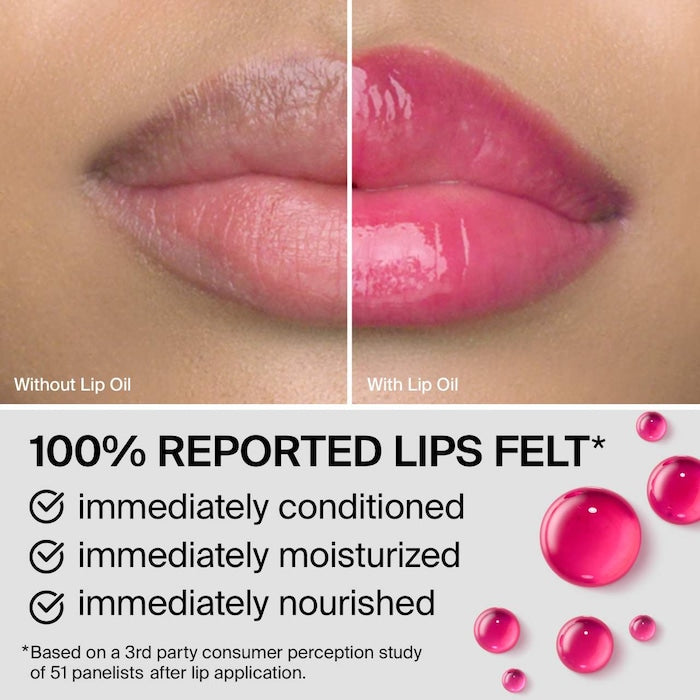 Haus Labs Mini PhD Hybrid Hydrating Tinted Lip Oil - שמן שפתיים בגודל מוקטן של האוס לבס