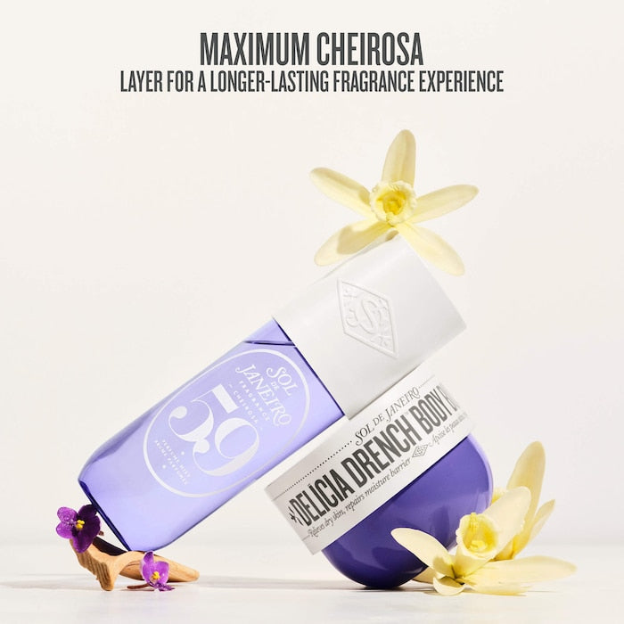 Sol de Janeiro Delícia Drench™ Deeply Moisturizing Body Butter for Dry Skin - חמאת גוף סול דה זנירו 59