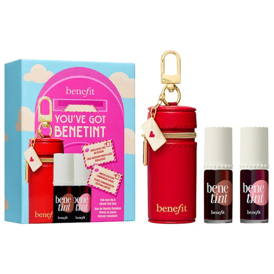 Benefit You’ve Got Benetint Limited-Edition Lip Tint & Cheek Stain Duo Gift Set - מארז בנטינט + טינט בגוון ברונזר בנפיט - החנות שמוכרת את מוצרי ספורה בארץ