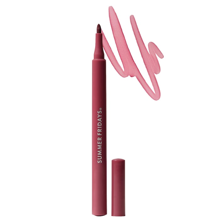 Summer Fridays Flushed Lip Stain 12HR Long-Lasting Lip Tint - תוחם טינט לשפתיים סאמר פריידיז