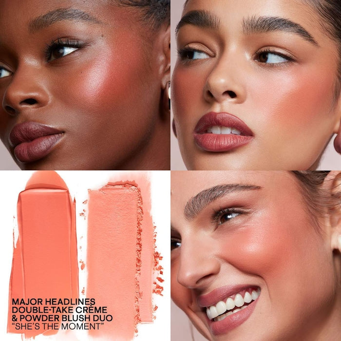 Patrick Ta Major Headlines Double-Take Crème & Powder Blush Duo - סומק פטריק טה קרמי & אבקתי