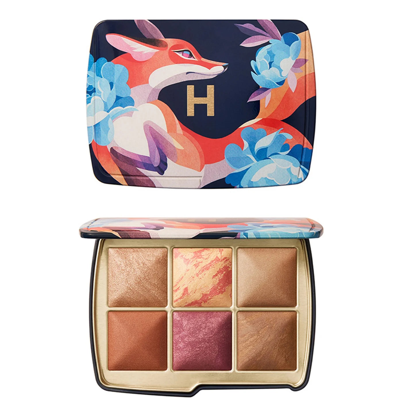 Hourglass Ambient Lighting Edit Unlocked Fox Face Palette - פלטת פנים במהדורה מיוחדת שועל הווארגלאס