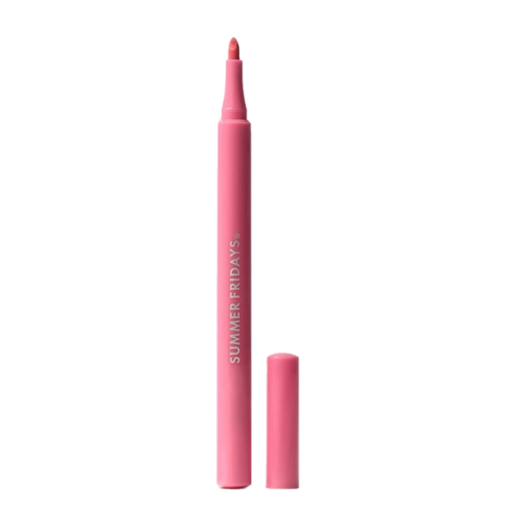 Summer Fridays Flushed Lip Stain 12HR Long-Lasting Lip Tint - תוחם טינט לשפתיים סאמר פריידיז