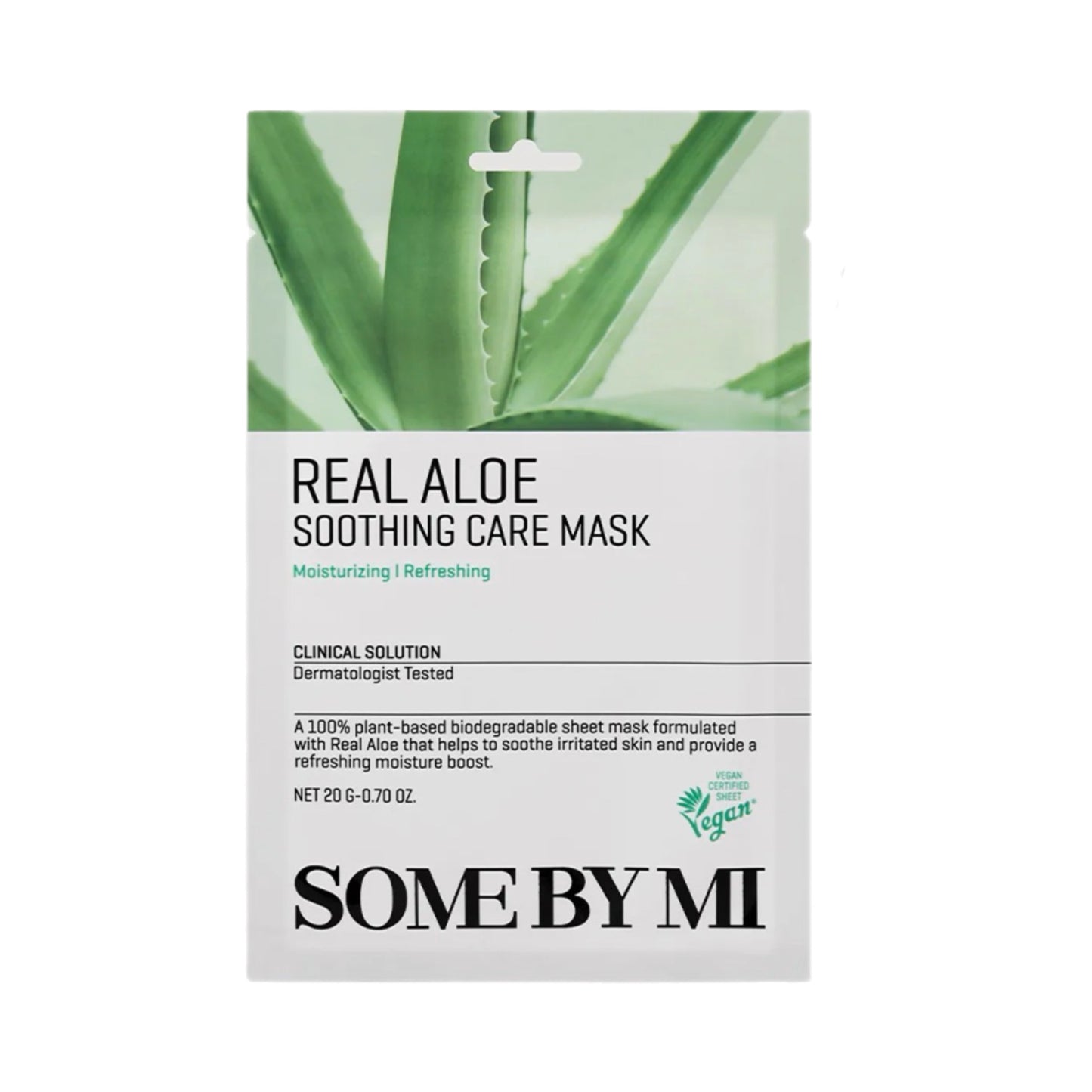 Some By Mi Real Aloe Soothing Care Sheet Mask - מסיכת בד אלוורה סום ביי מי