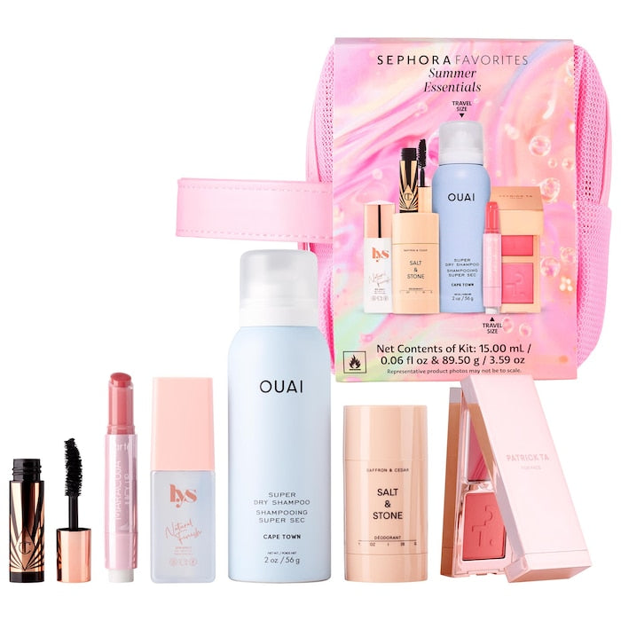Sephora Favourites Summer Essentials On The Go Value Set - מארז הקיץ של ספורה פייבוריטס