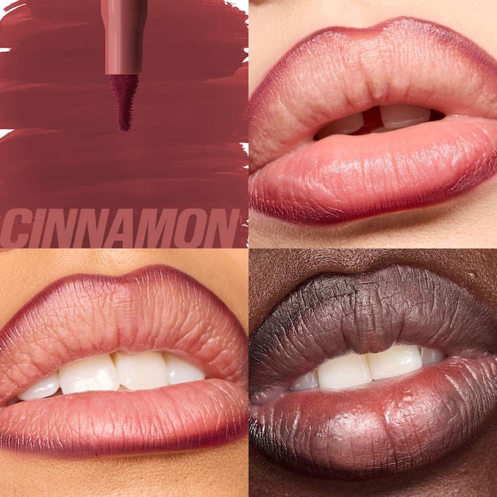 Huda Lip Contour Lip Stain for 12-Hour Wear - תוחם לשפתיים טינט הודה ביוטי