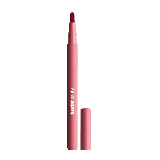 Huda Lip Contour Lip Stain for 12-Hour Wear - תוחם לשפתיים טינט הודה ביוטי