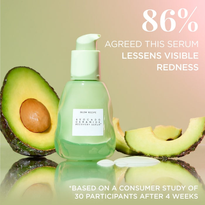 Glow Recipe Avocado Soothing Skin Barrier Serum with Ceramides - סרום אבוקדו גלואו רספי