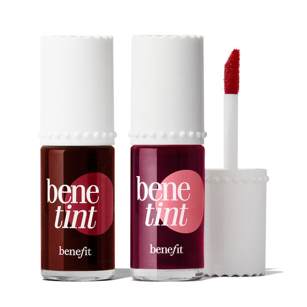 Benefit Benetint Buddy Lip & Cheek Tint Duo Gift Set - סט שתי טינטים בגודל מלא של בנפיט