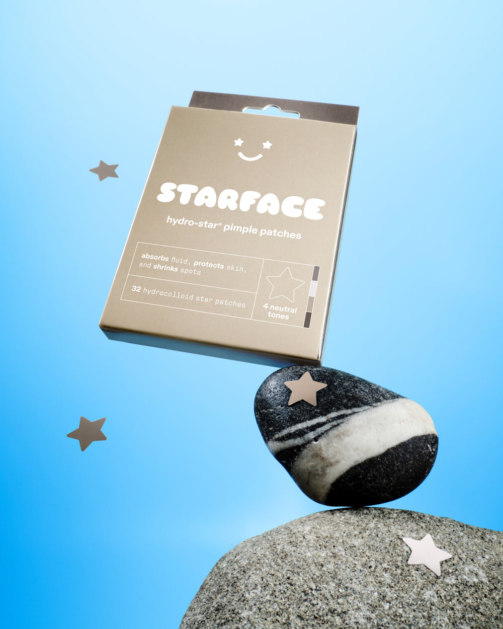 Starface Hydro-Star Pimple Patches - מדבקות לחצקונים הידרוקולואידיות סטארפייס