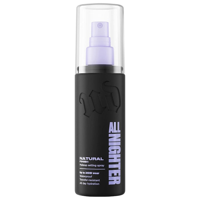 Urban Decay New All Nighter Waterproof Natural Finish Setting Spray with 24HR Wear - ספריי מקבע אורבן דיקיי הגרסא החדשה