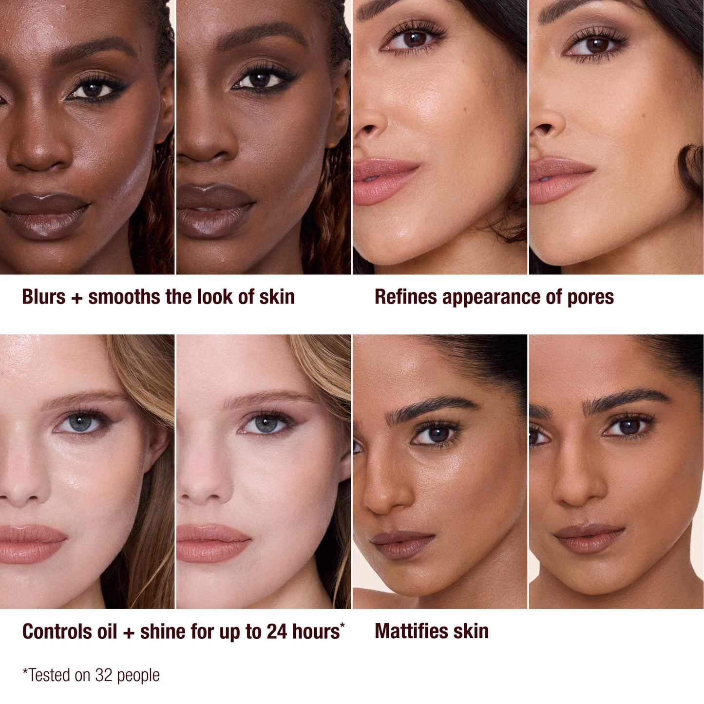 Charlotte Tilbury Airbrush Flawless Matte Blurring & Waterproof Setting Spray - ספריי מקבע בגימור מט שרלוט טילבורי