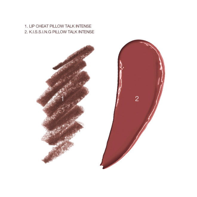 Charlotte Tilbury Mini Pillow Talk Lip Kit - סט מוקטנים שפתון + תוחם שרלוט טילבורי