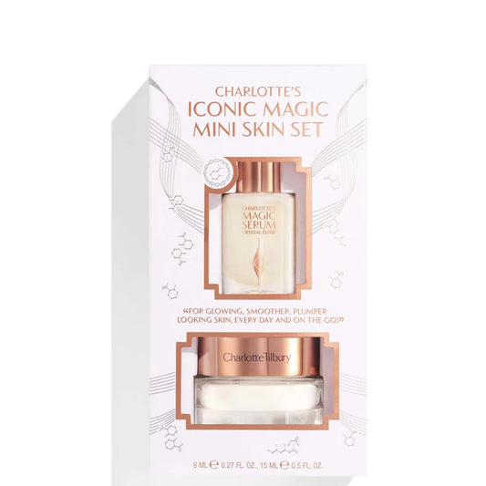 Charlotte Tilbury Iconic Magic Mini Skin Set - סט טיפוח שתי מוצרים מוקטנים שרלוט טילבורי