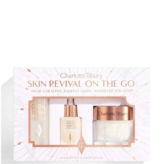Charlotte Tilbury Skin Revival On The Go - מארז מוצרים מוקטנים שרלוט טילבורי