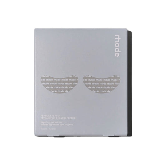 Rhode Peptide Eye Prep Depuffing Eye Patches - מסיכות עיניים בפרינט לוגו רוד