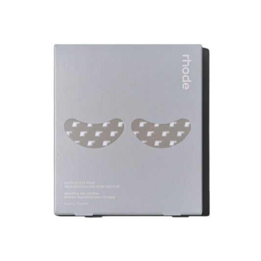Rhode Peptide Eye Prep Depuffing Eye Patches - מסיכות עיניים בפרינט R רוד