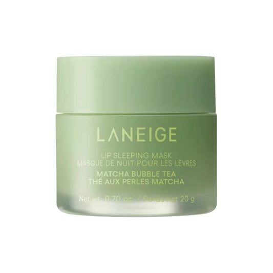 Laneige Lip Sleeping Mask Matcha Bubble Tea - מסיכת מאצ׳ה באבל טי לינאג