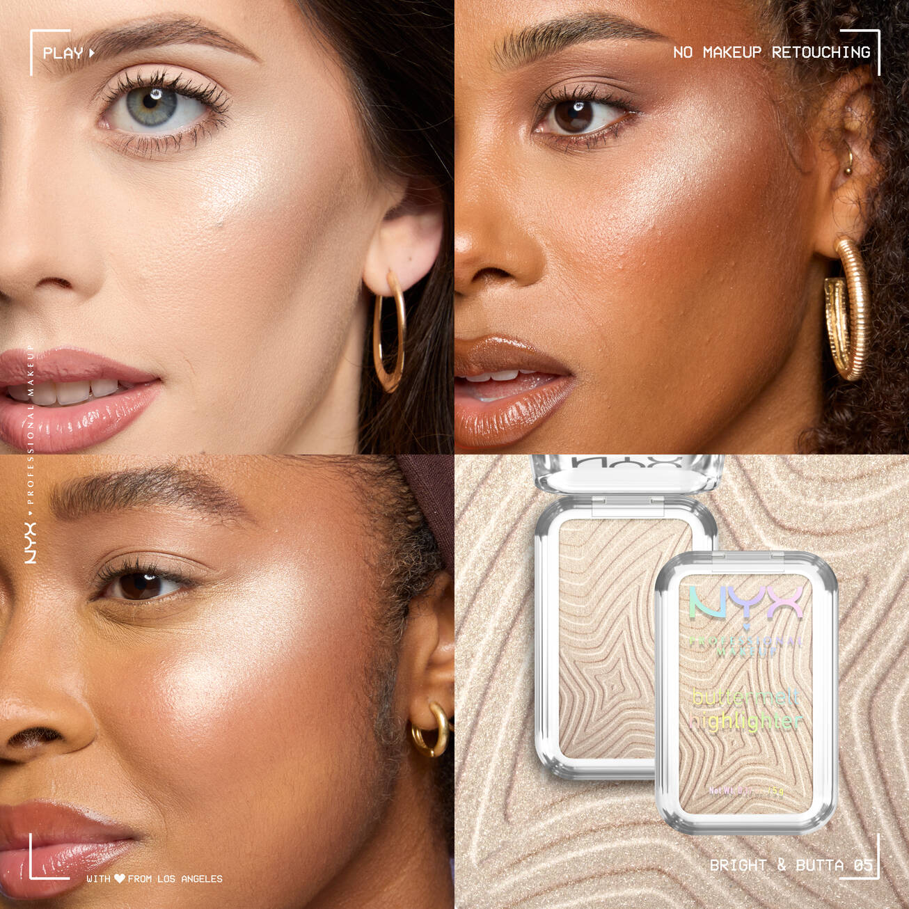 Nyx Buttermelt Highlighter - הייליטר אבקתי ניקס