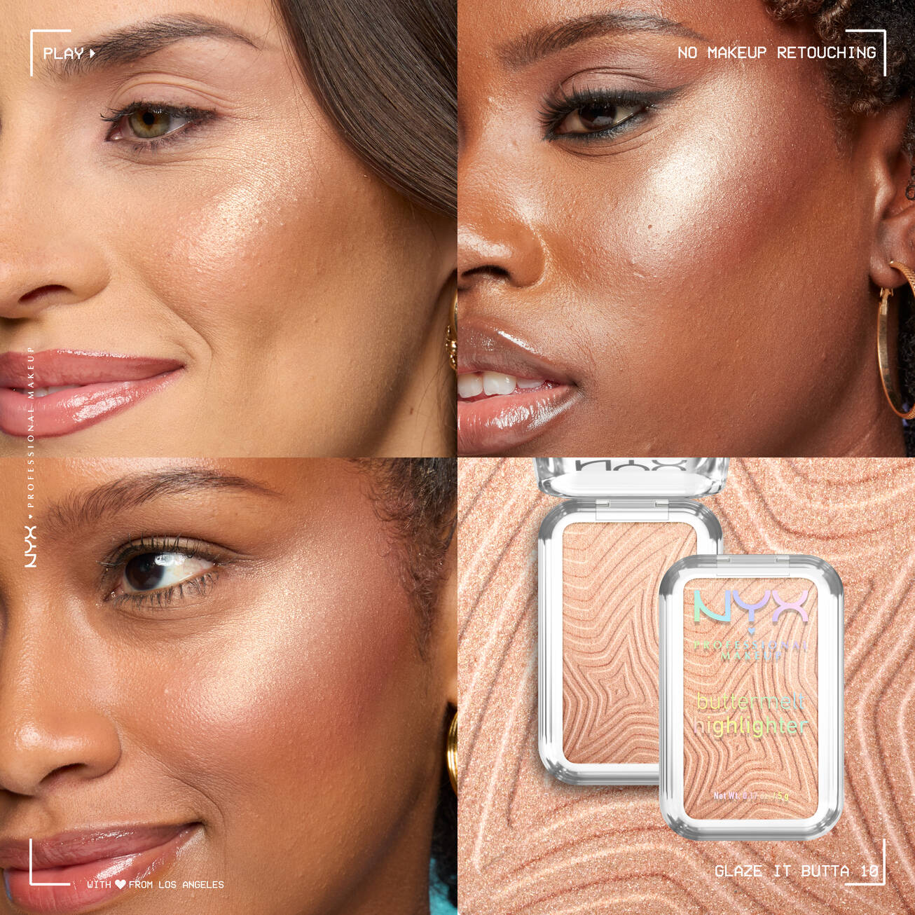 Nyx Buttermelt Highlighter - הייליטר אבקתי ניקס