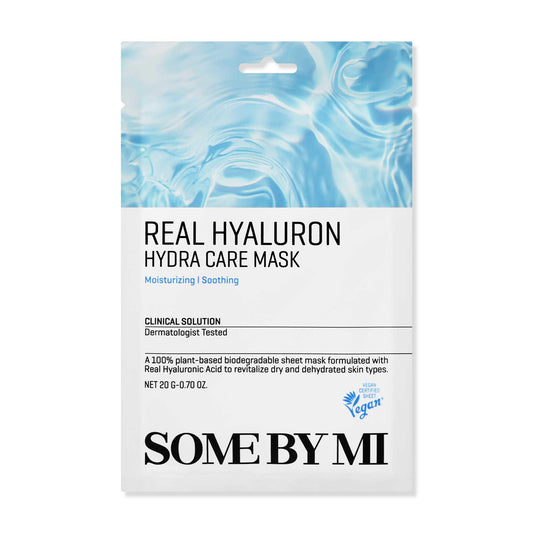 Some By Mi Real Hyaluron Hydra Care Mask Sheet - מסיכת בד חומצה היאלורונית סום ביי מי