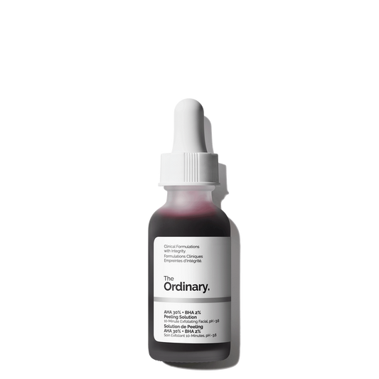 The ordinary AHA 30% + BHA 2% Peeling Solution - פילינג חומצות דה אורדינרי