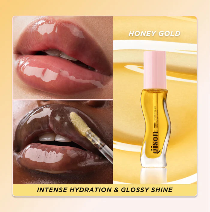 Gisou Honey Infused Hydrating Lip Oil - שמן שפתיים ג׳יסו