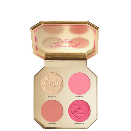 Too Faced Jewel Crush Blush & Highlighter Face Palette - פלטת פנים טו פייסד