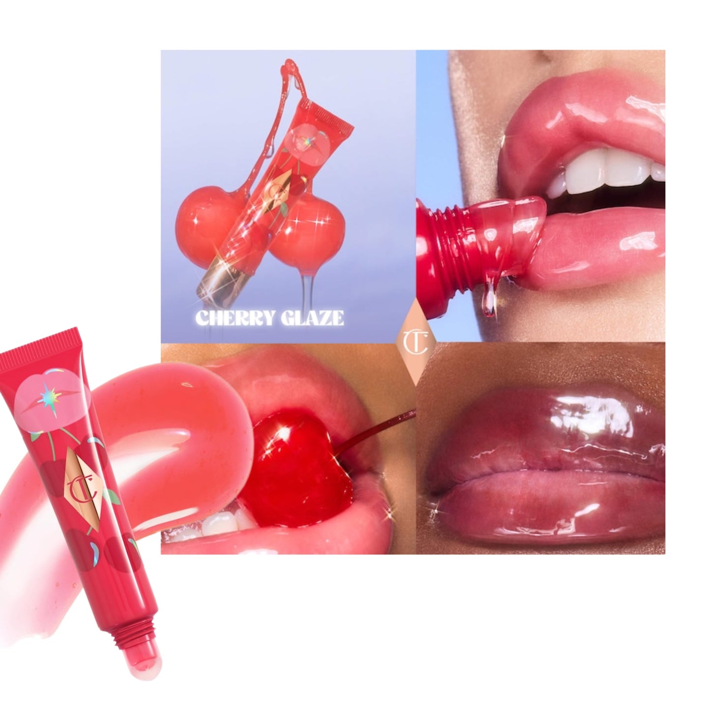 Charlotte Tilbury Unreal Lips Healthy Glow Nectar Lip Oil with Hyaluronic Acid and Vitamin E - שמן שפתיים שרלוט טילבורי