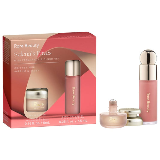 Rare Beauty Selena's Faves Mini Fragrance & Blush Set - מארז רייר ביוטי
