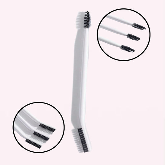 Glam Up brows Brush - מברשת דו צדדית לגבות גלאם אפ
