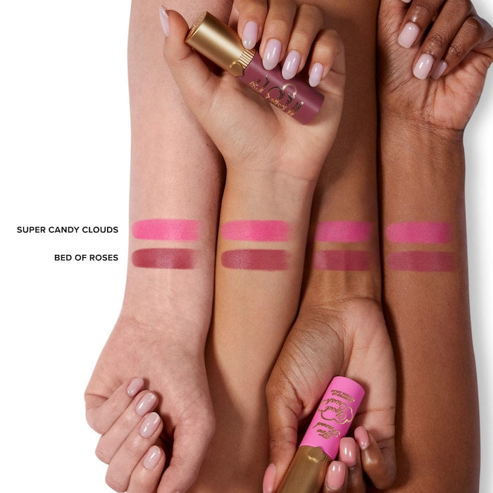 Too Faced Cloud Crush Whipped Lip & Cheek Duo Makeup Gift Set - סט סמקים נוזליים בגודל מלא טו פייסד