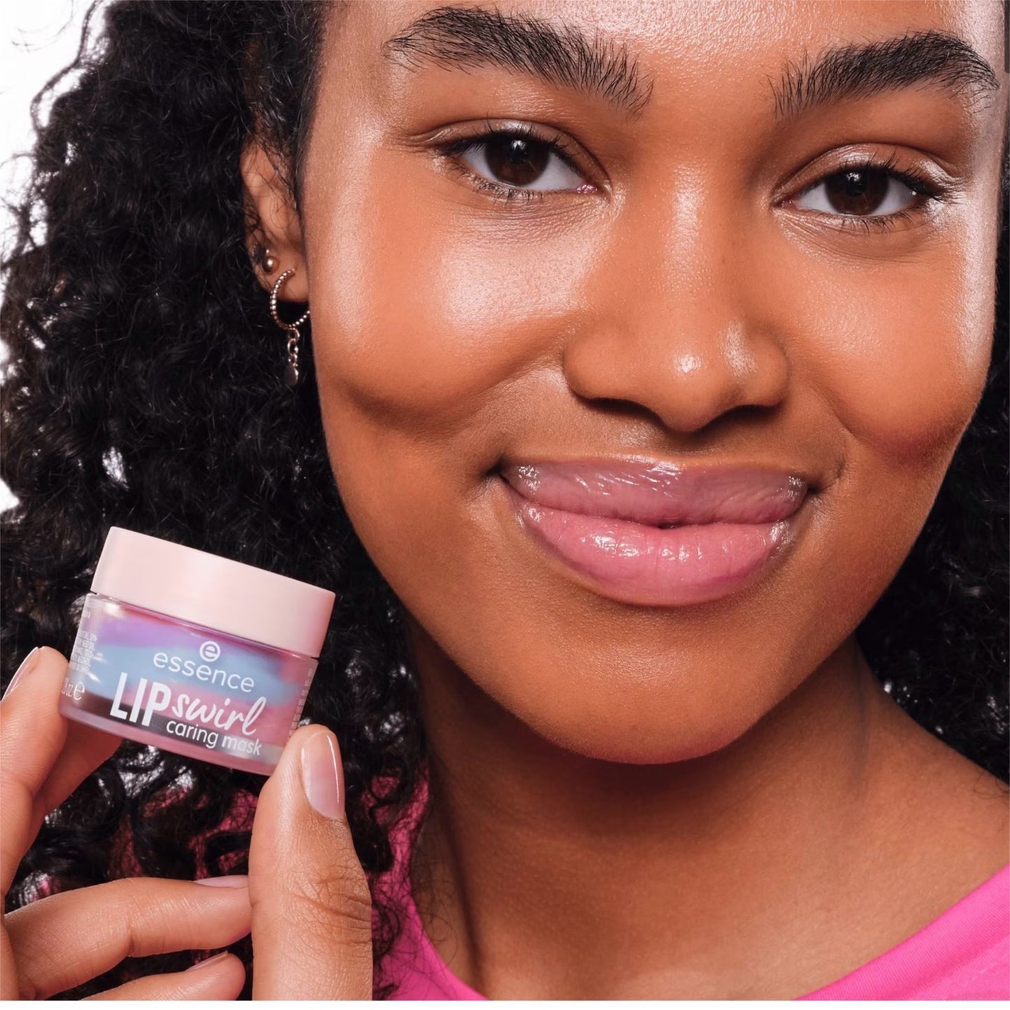 Essence Lip swirl Caring Mask - מסיכת שפתיים אסנס