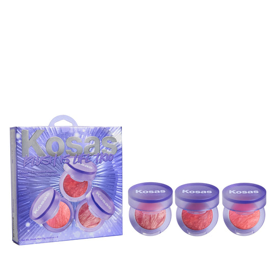 Kosas Mini Blush is Life Trio - מארז שלושה סמקים מוקטנים של קוסאס