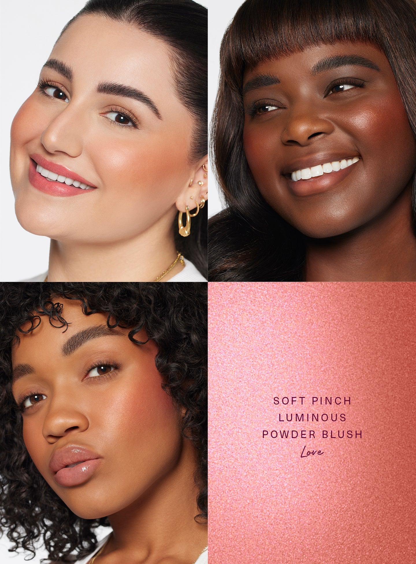 Rare Beauty Soft Pinch Luminous Powder Blush - סומק אבקתי הייליטר רייר ביוטי