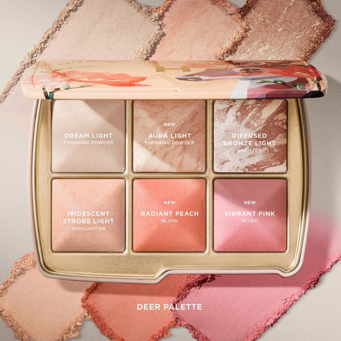 Hourglass Ambient Lighting Edit Unlocked Face Palette Deer - פלטת צבי הווארגלאס