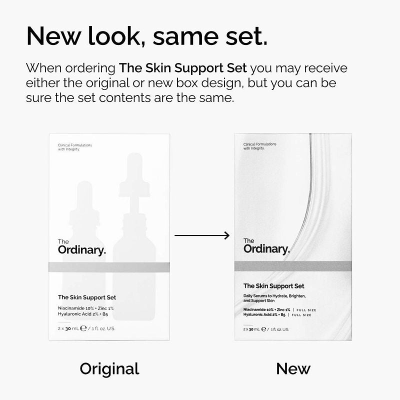 The Ordinary The Skin Support Set - מארז דה אורדינרי
