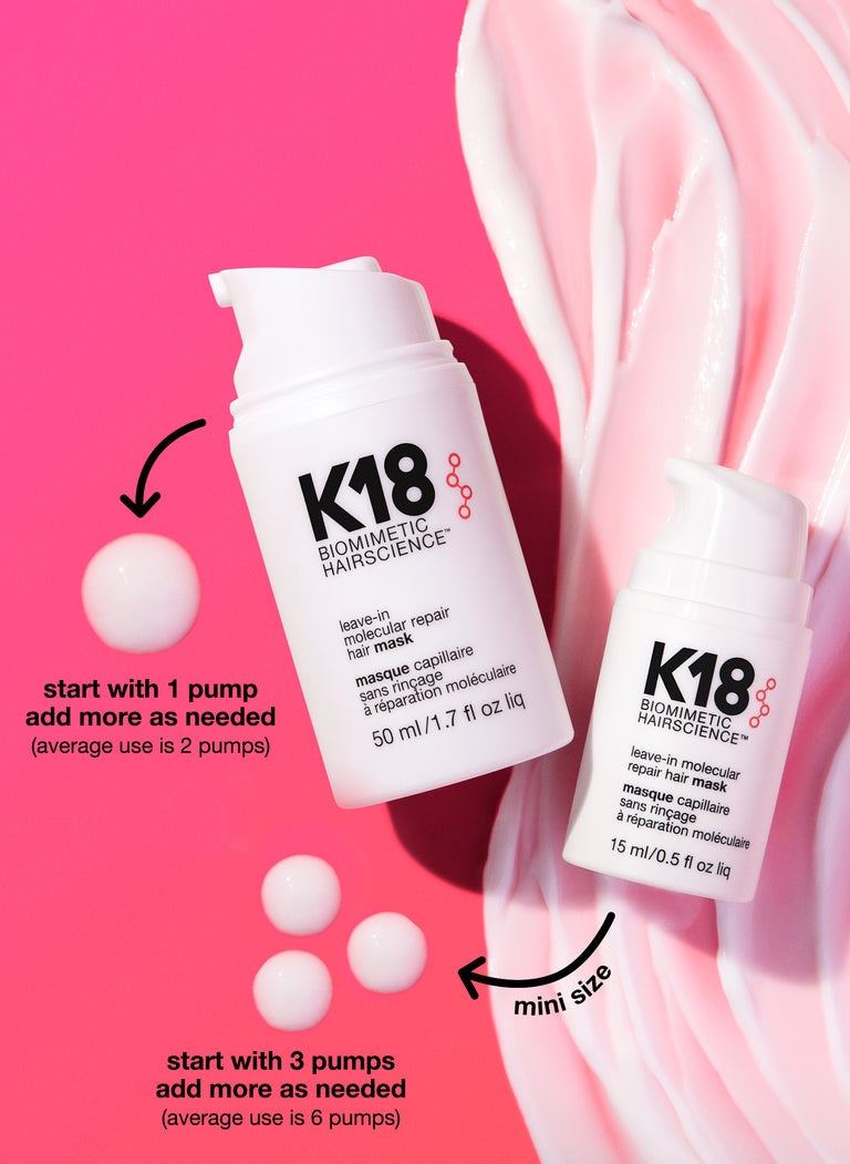 K18 leave-in molecular repair hair mask 50ml - מסיכת שיער k18