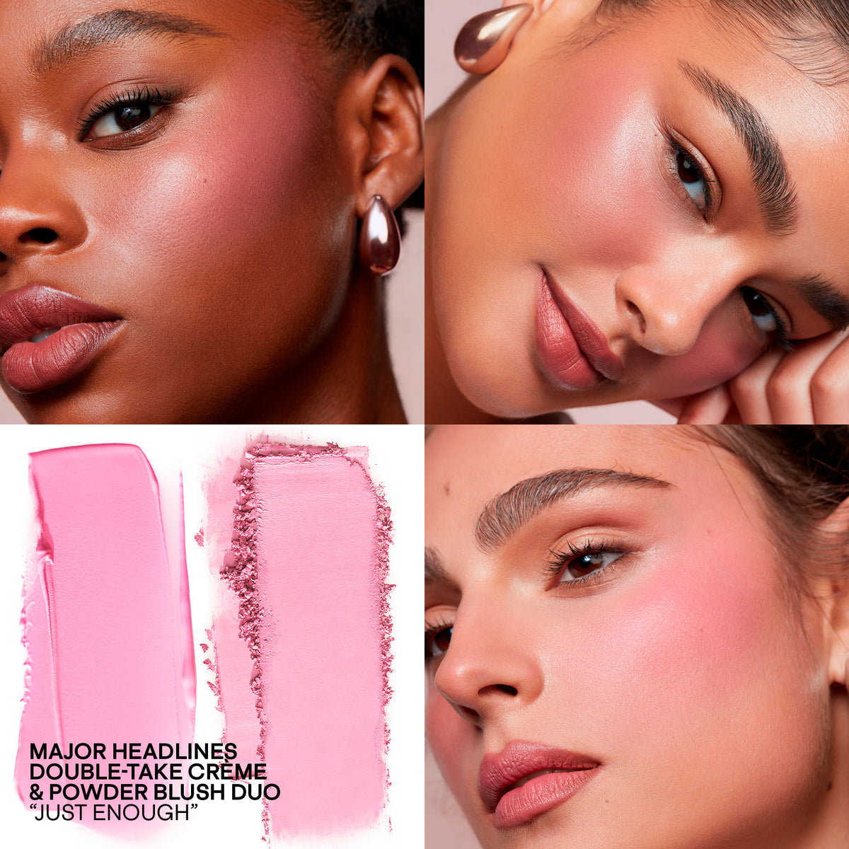 Patrick Ta Major Headlines Double-Take Crème & Powder Blush Duo - סומק פטריק טה קרמי & אבקתי