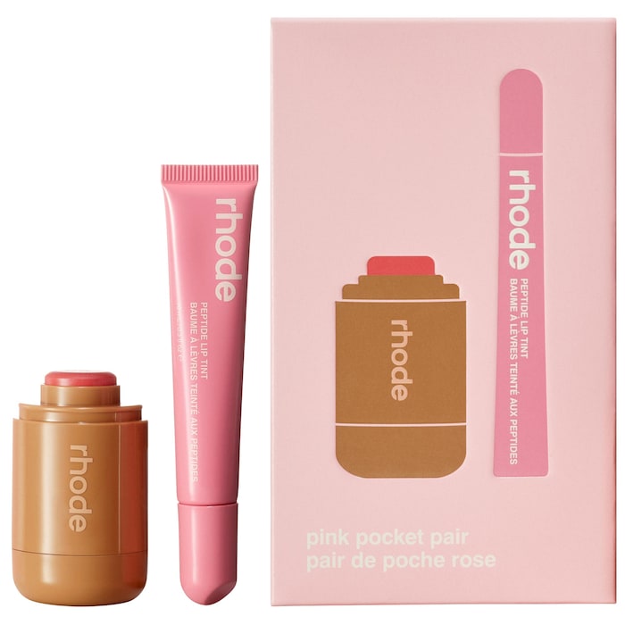 Pocket Pair Limited Edition Lip + Cheek Set - מארז סומק וגלוס בגודל מלא רוד (Copy) - החנות שמוכרת את מוצרי ספורה בארץ
