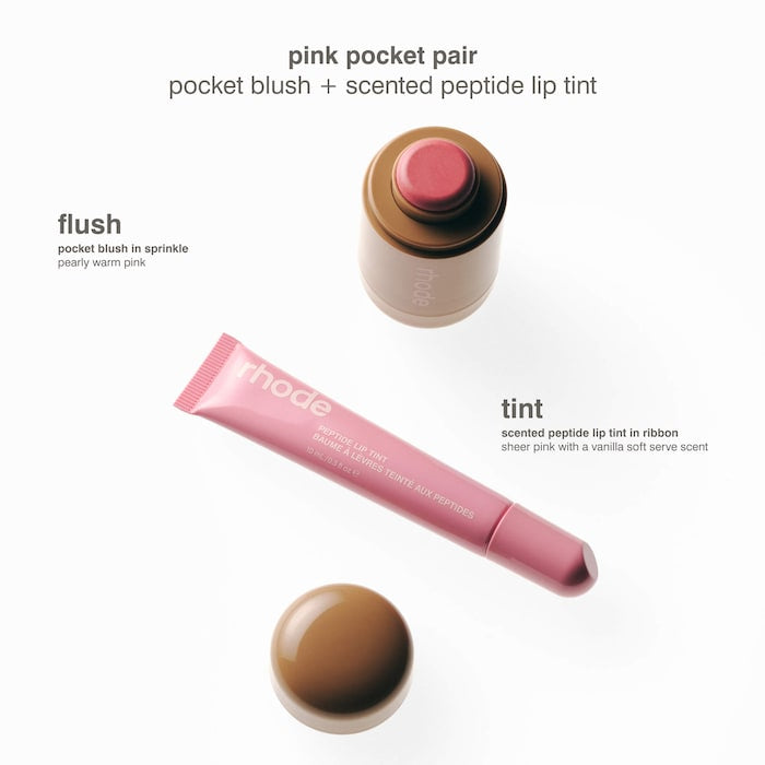 Pocket Pair Limited Edition Lip + Cheek Set - מארז סומק וגלוס בגודל מלא רוד (Copy) - החנות שמוכרת את מוצרי ספורה בארץ